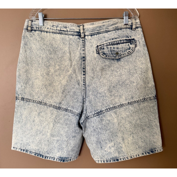 Vtg Acid Washed Shorts Mens 36x10 Baggy Cargo Jorts Made in Australia Y2K Skater - Picture 4 of 7